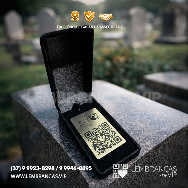 Memorial Único Vitalício QR Inox - Imagem 2