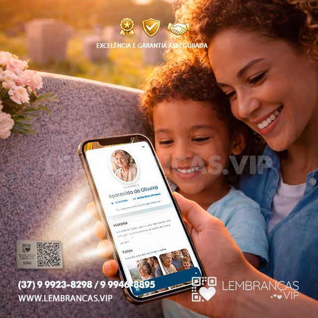 Memorial Familiar Vitalício QR Inox - Imagem 2